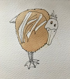 Tea stain doodle